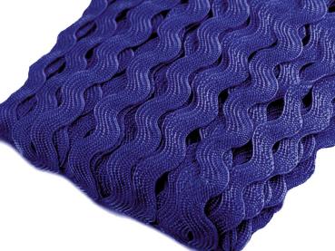 Zackenlitze Breite 5 mm - Marineblau